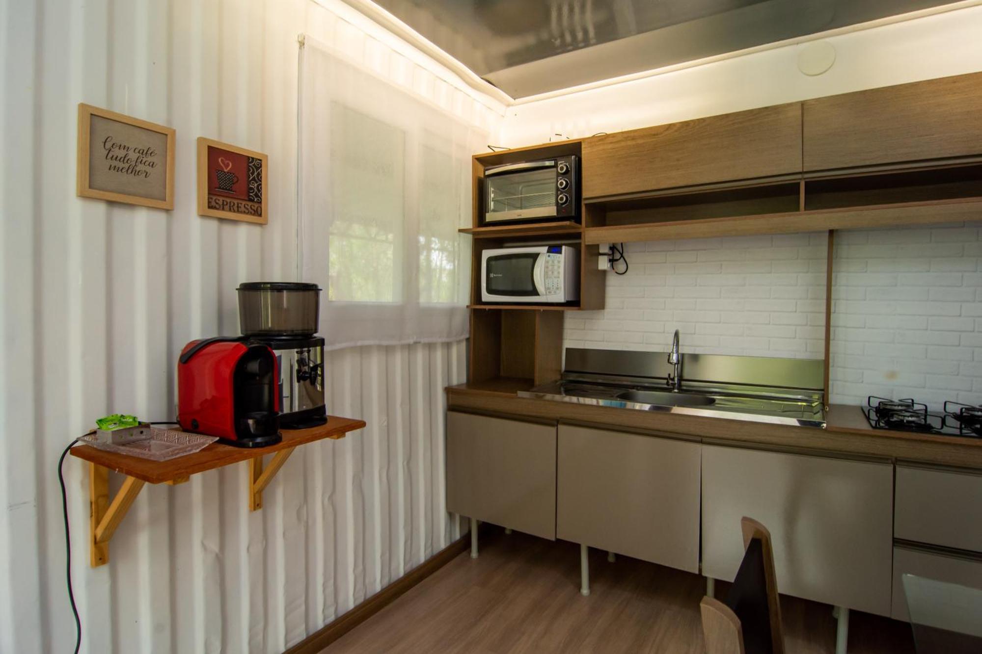 הוילה Florianópolis Casa Container Magica No Campeche Sul92 מראה חיצוני תמונה